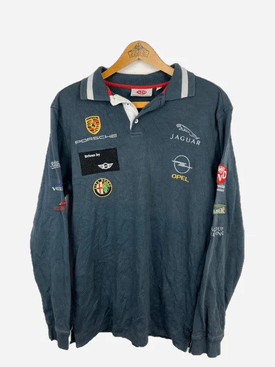 Racing Button Sweater (S)