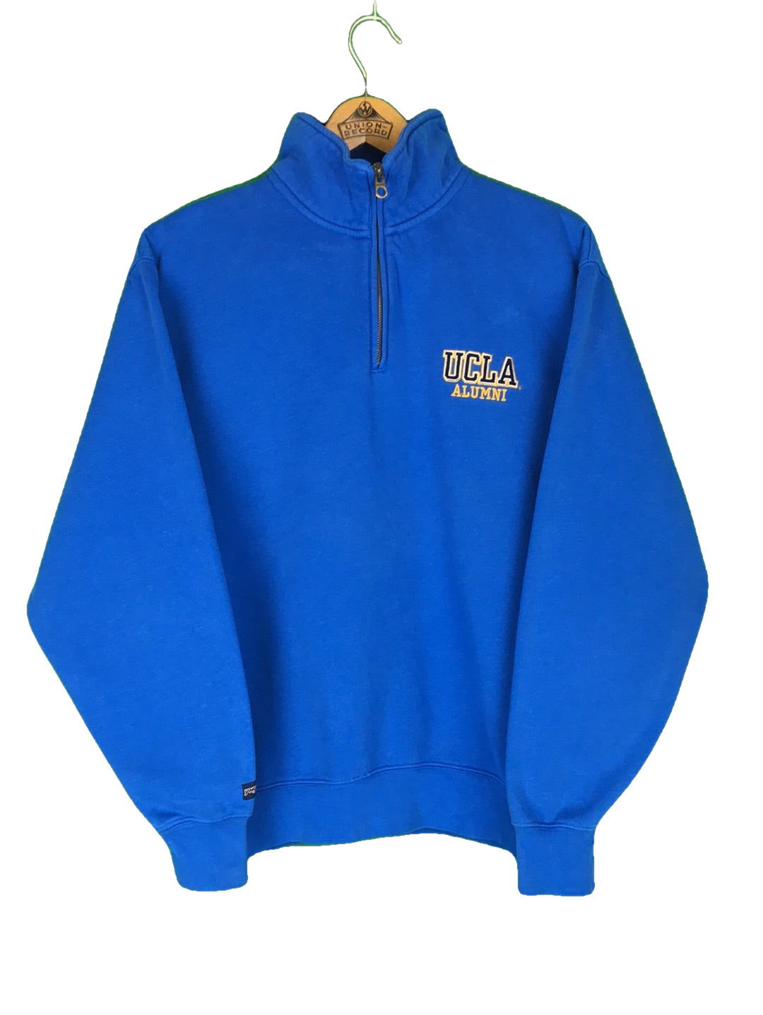 "UCLA" half-zip sweater (M)