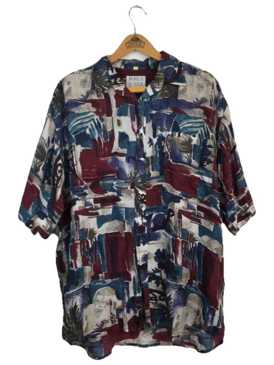 Pure Silk Shirt (L)