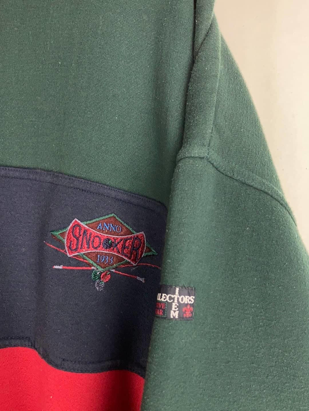 “Snooker 1933” button sweater (XXL)