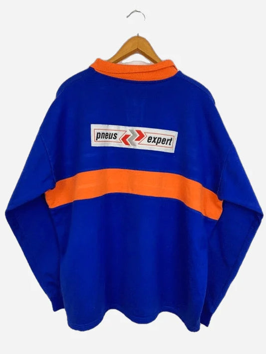 “Pneus Expert” button sweater (L)