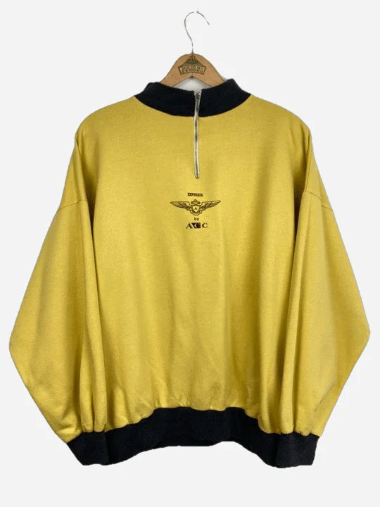 “Expresse” half-zip sweater (M)