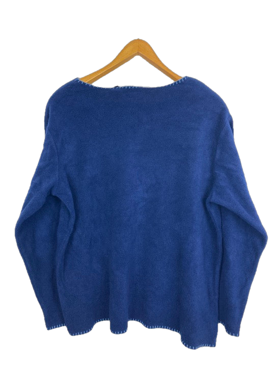 Winter Forest Fleece Sweater (M)