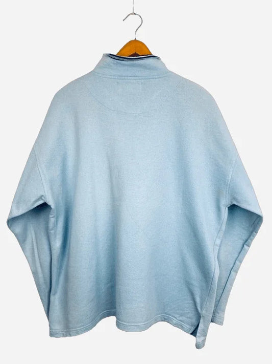 “Marine World” half-zip sweater (M)