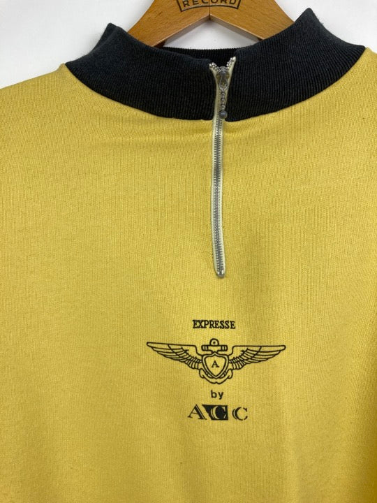 “Expresse” half-zip sweater (M)
