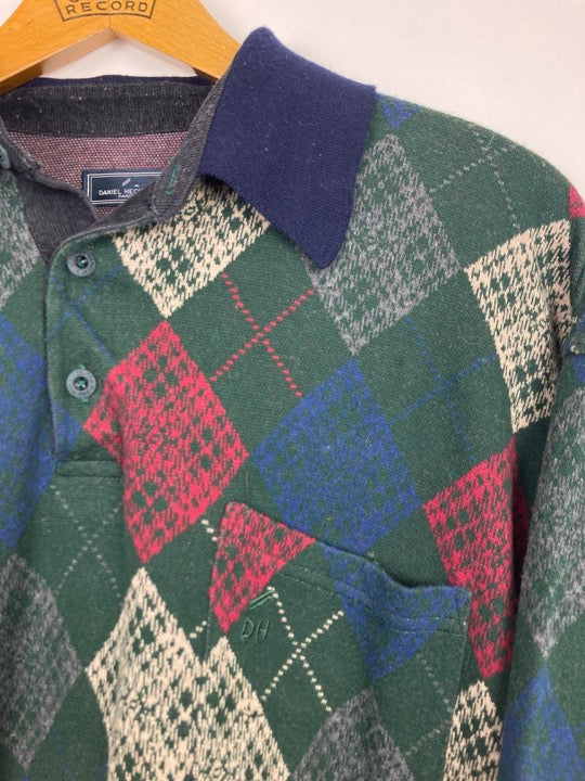 Daniel Hechter button sweater (M)