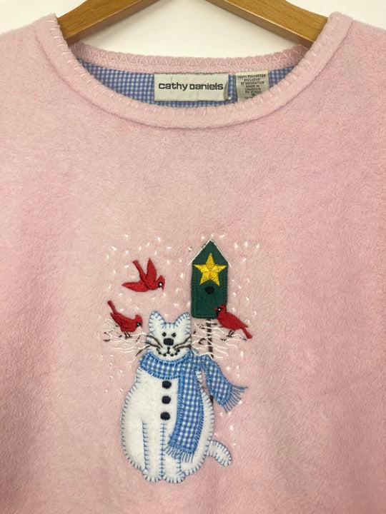 “Snowcat” Fleece Sweater (S)
