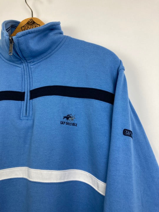 “Cap Gris” half-zip sweater (XL)