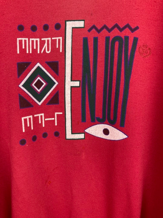 “Enjoy” sweater (L)