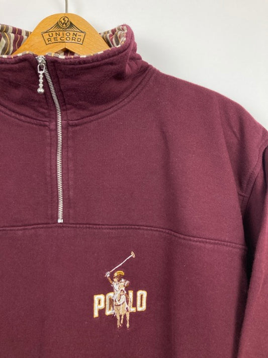 Trigema “Polo” Halfzip Sweater (S)