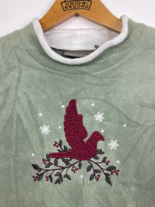“Bird” fleece sweater (S)