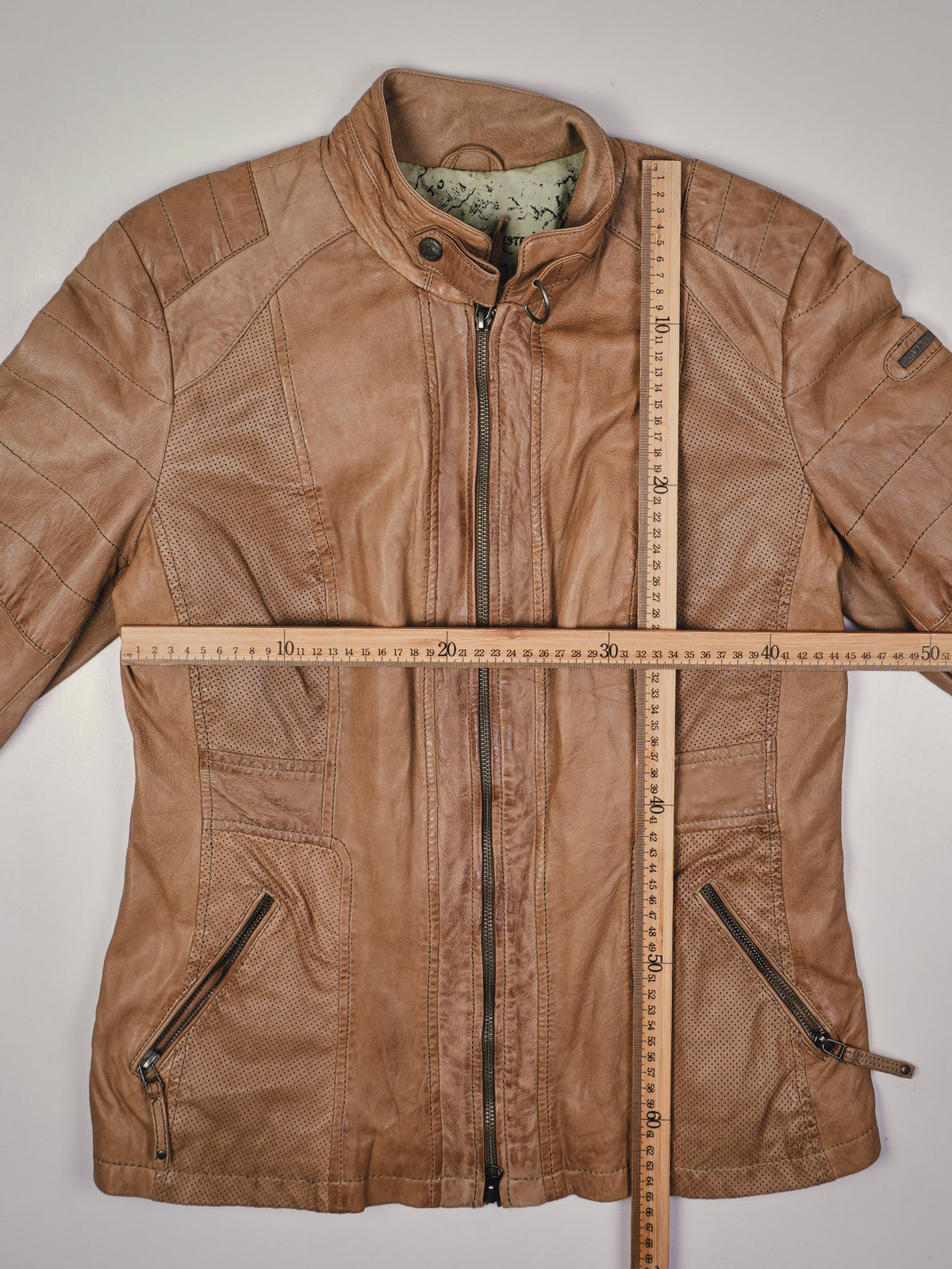 Vintage Lederjacke (M)