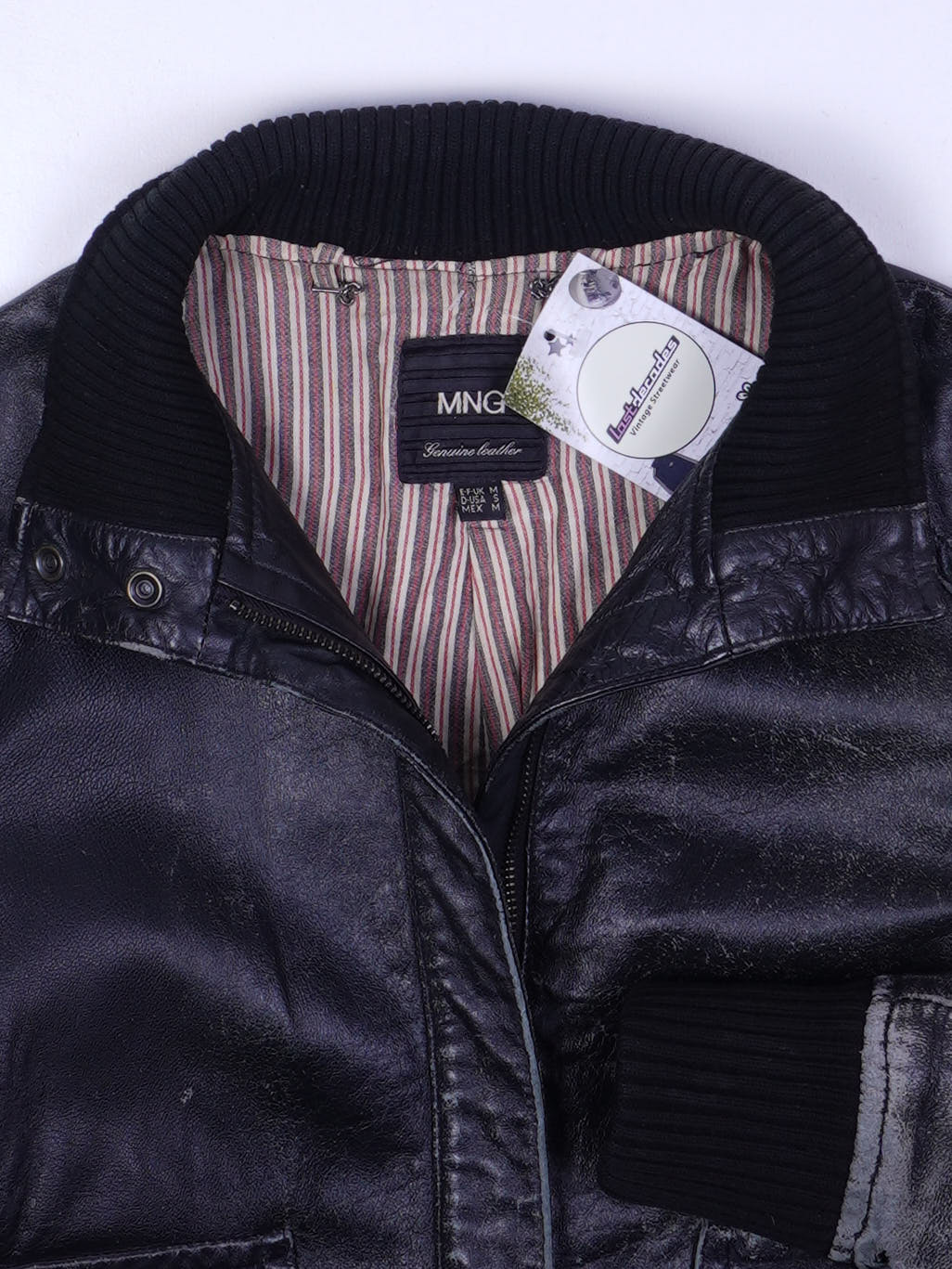 Vintage Lederjacke (S)
