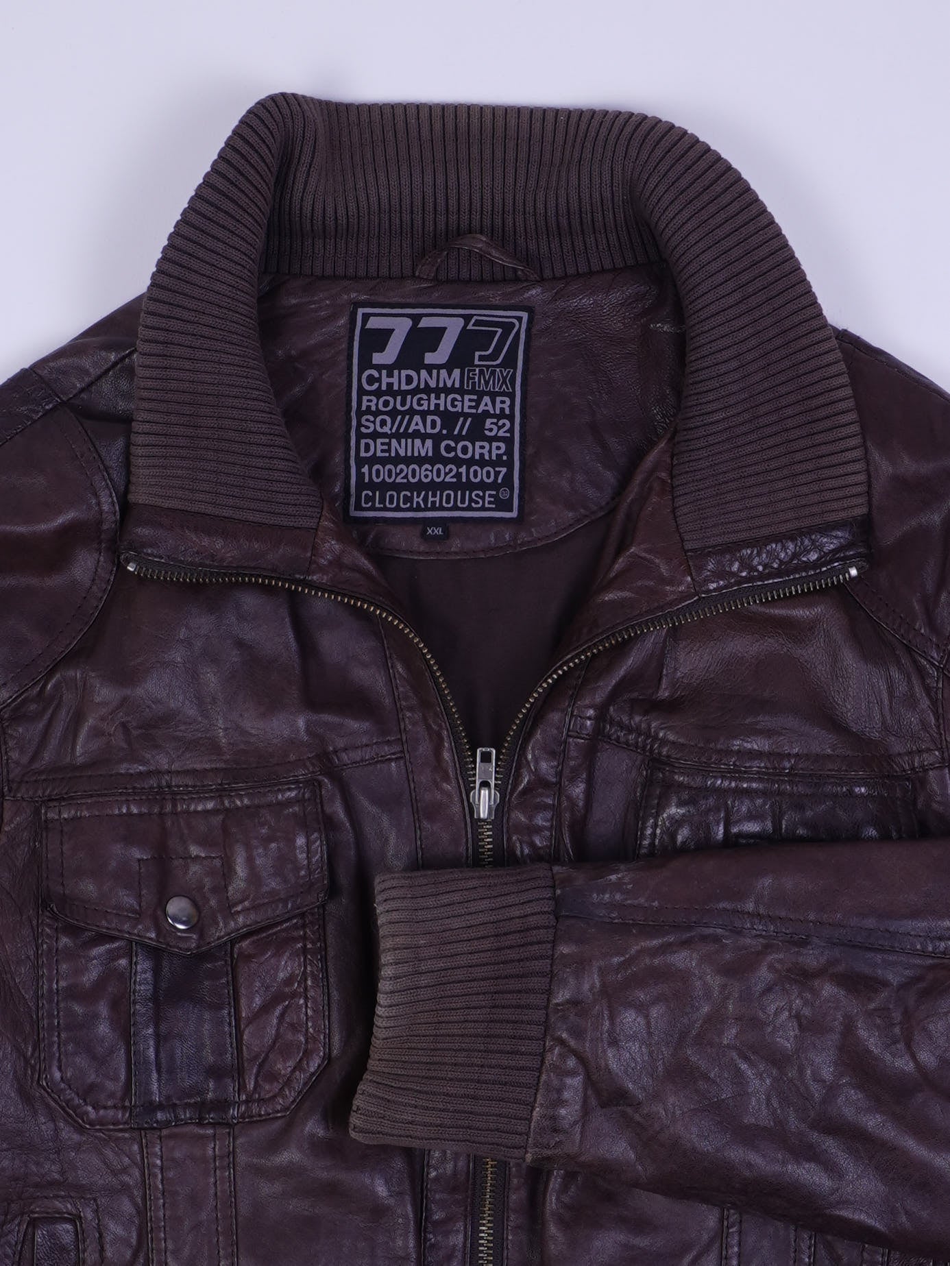 Vintage Lederjacke (XL)