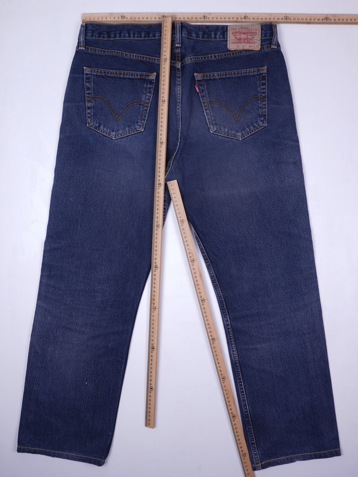 Levis 501 Straight Leg Jeans (W38)
