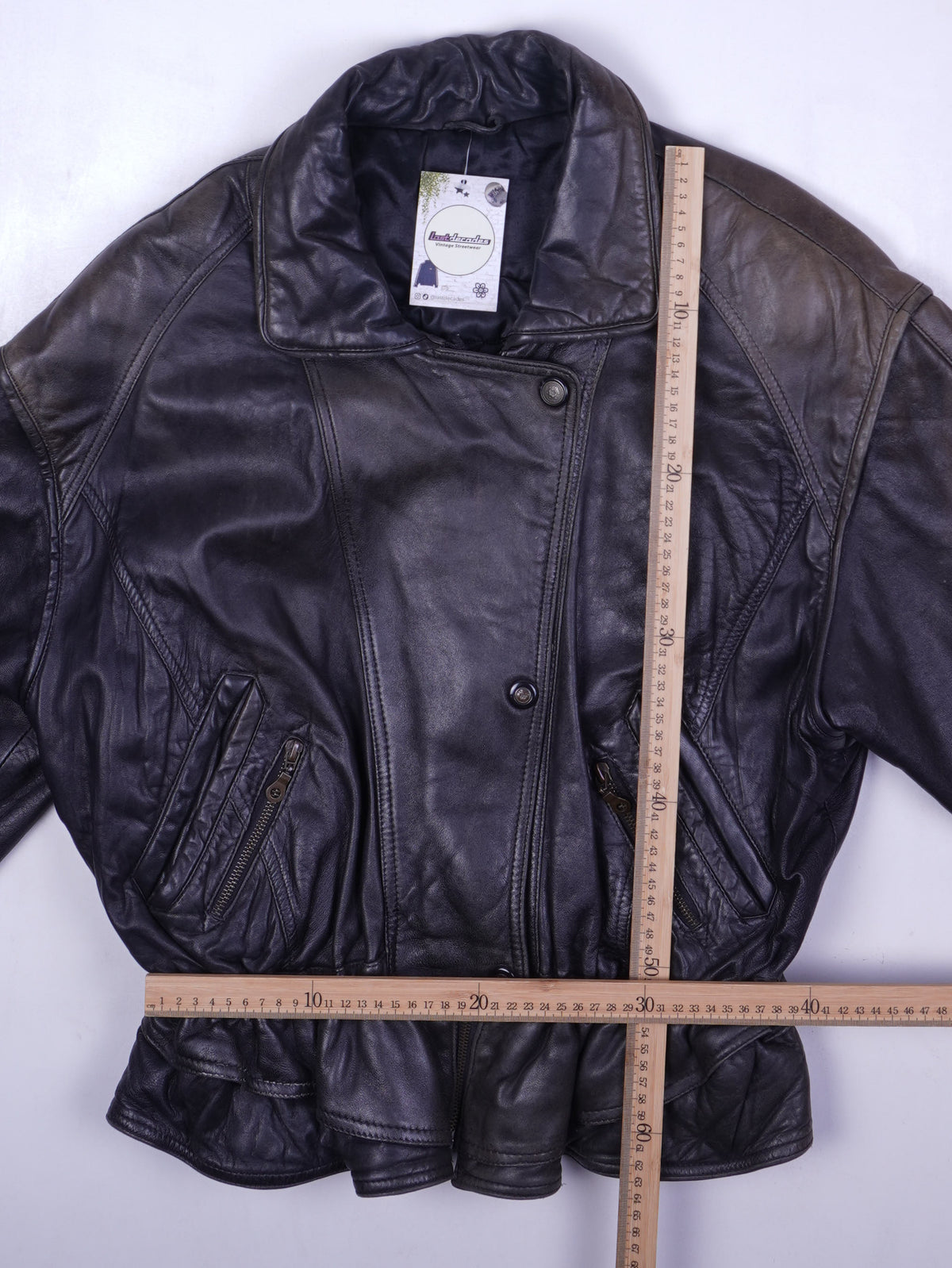 Vintage Lederjacke (M)