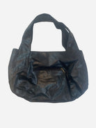 Lederlook Schulter Tasche Schwarz Y2k