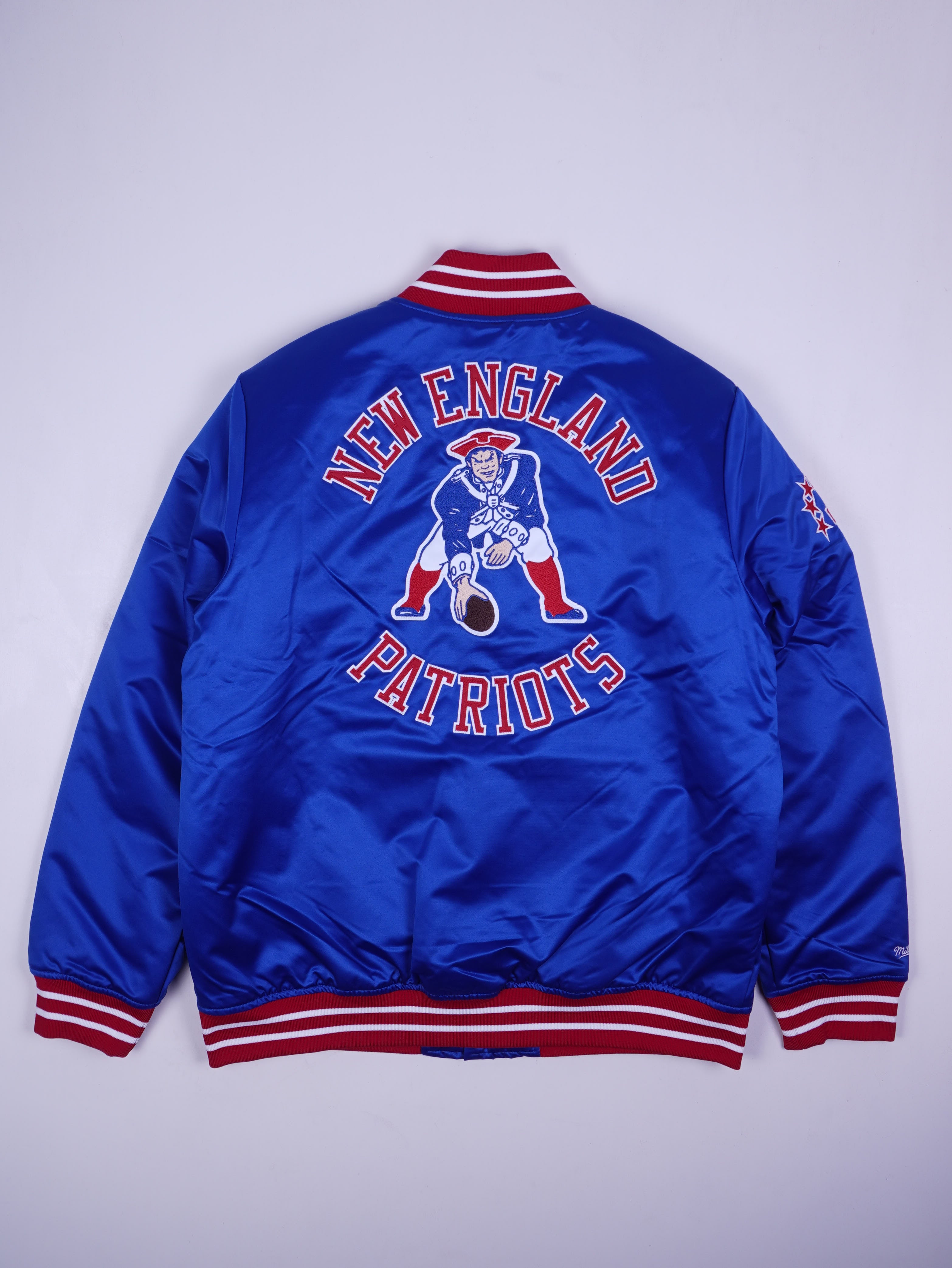 Mitchell & Ness New England Patriots NFL College Jacke (L)