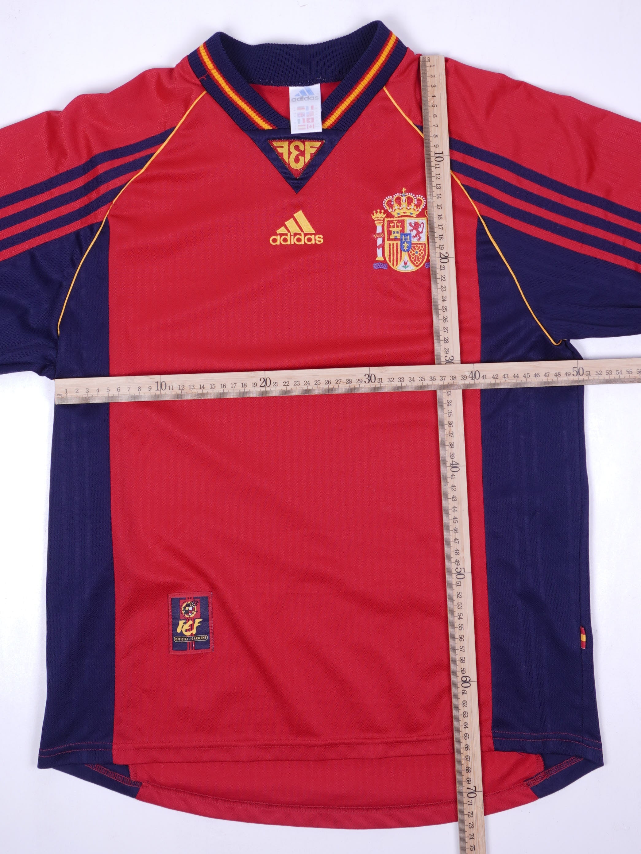 Adidas Spanien 1998/99 Heim Trikot (M)