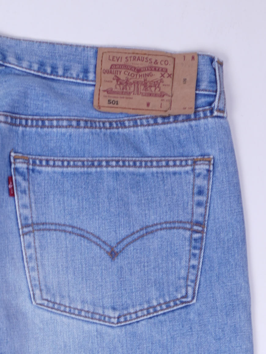 Levis 501 Straight Leg Jeans (W38)