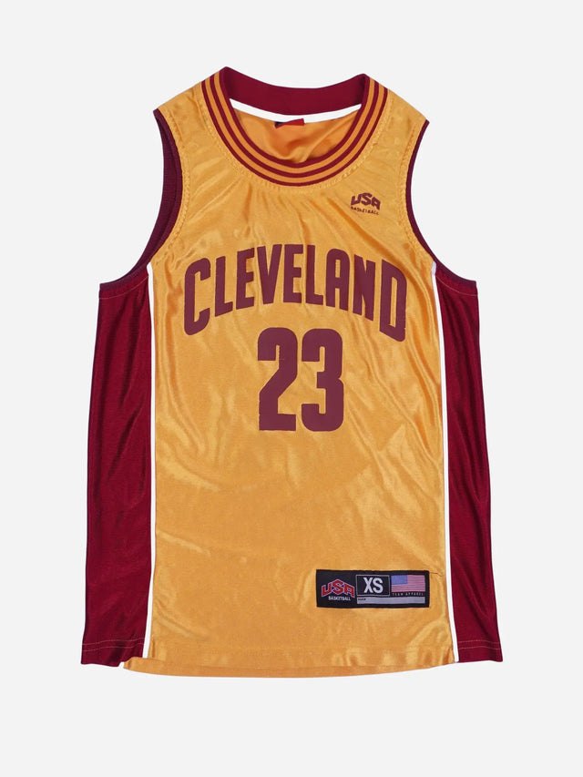 Vintage Cleveland Browns "James" NBA Trikot (XS)