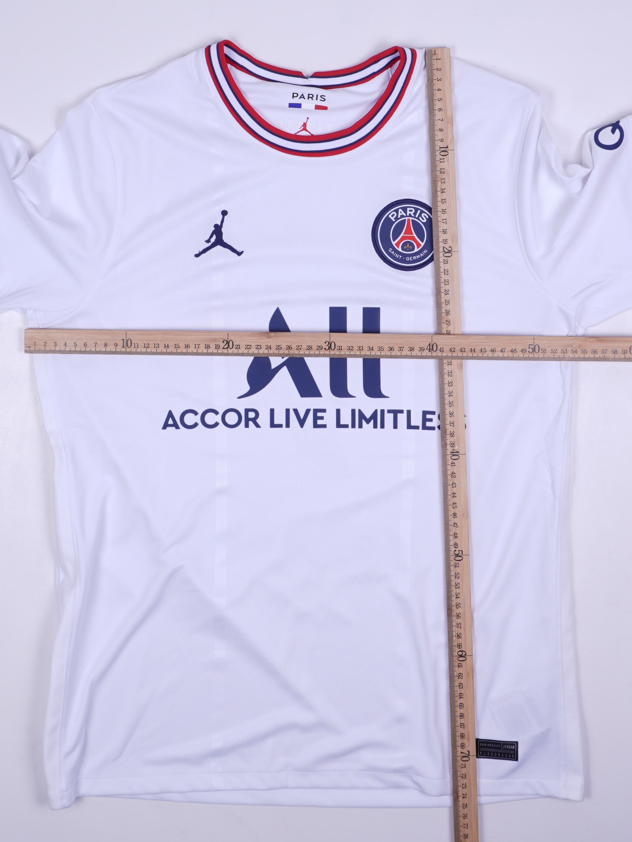 Vintage Paris Saint-germain Kylian Mbappé 7 2021/22 Viertes Trikot Trikot (L)