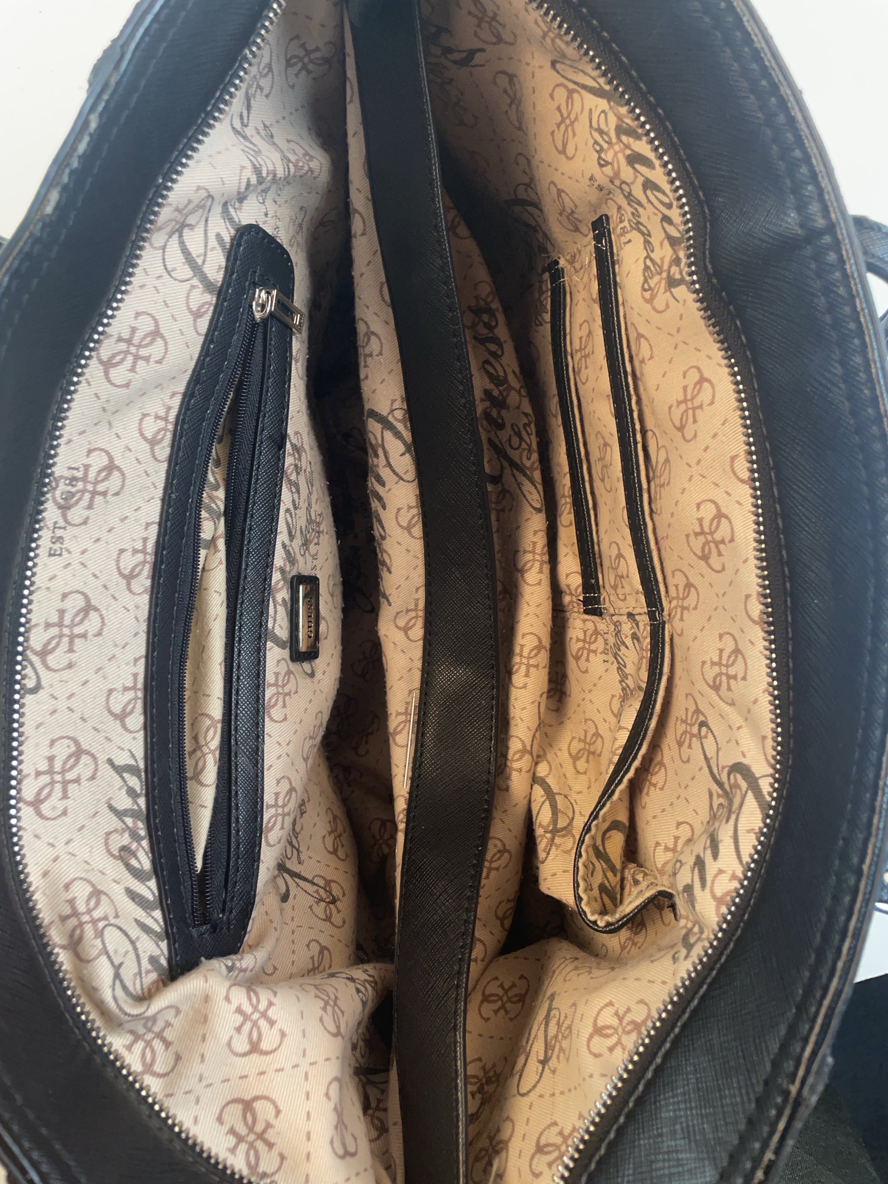 Guess Shopper Tasche Schwarz Y2k
