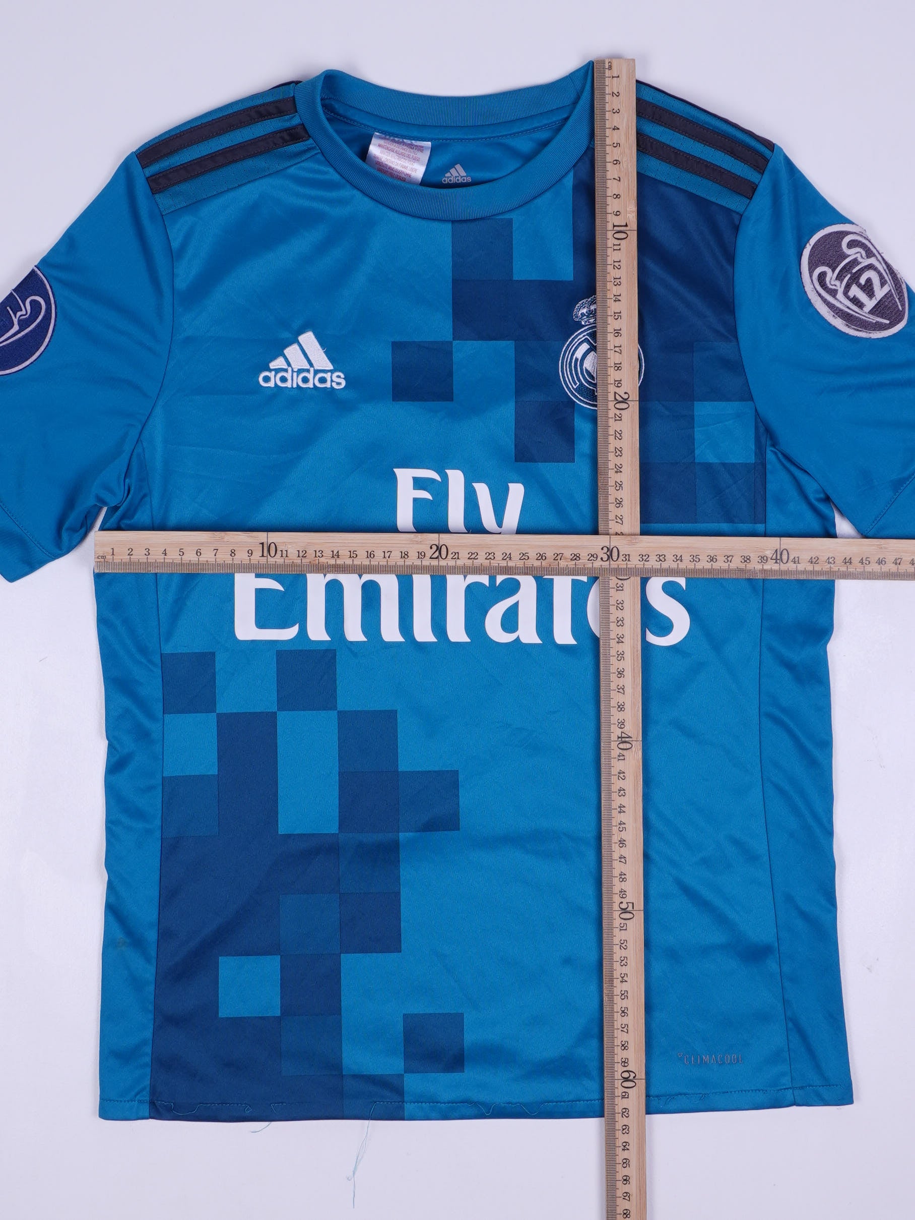Adidas Real Madrid ZICO 11 2017/18 Ausweich Trikot (XS)