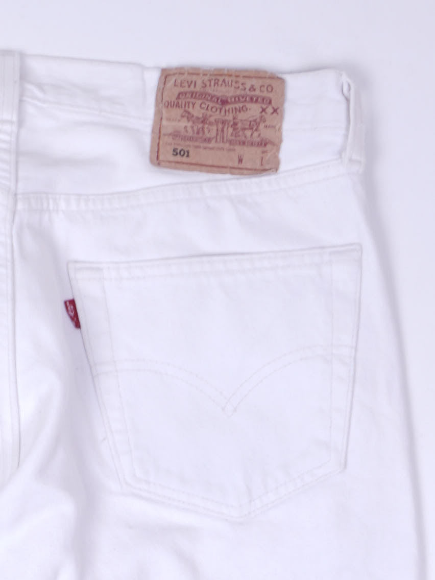 Levis 501 Straight Leg Jeans (W33)