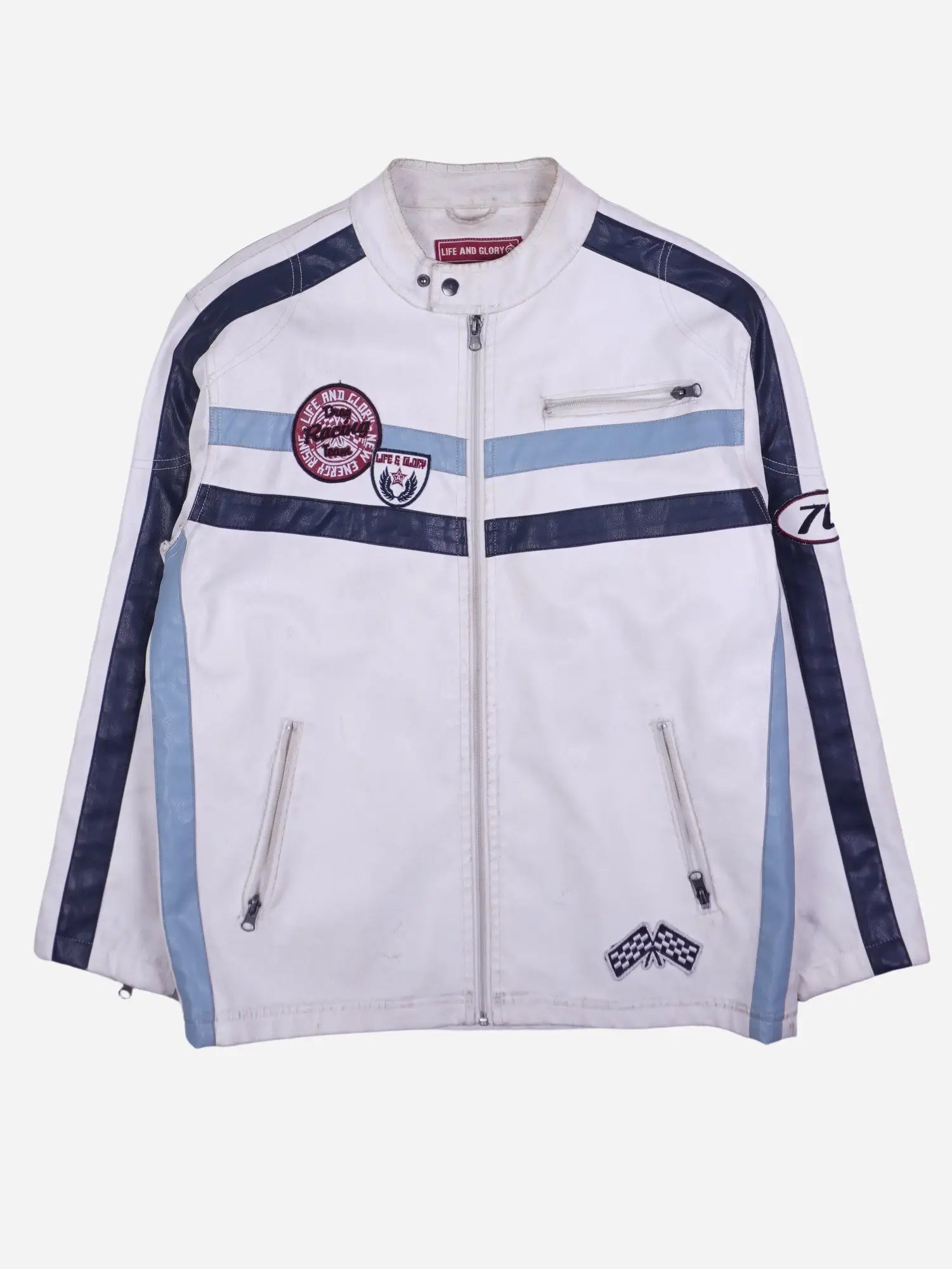 Vintage Lederjacke (M)