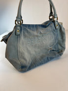 Vintage Liebeskind Jeans Tasche Blau