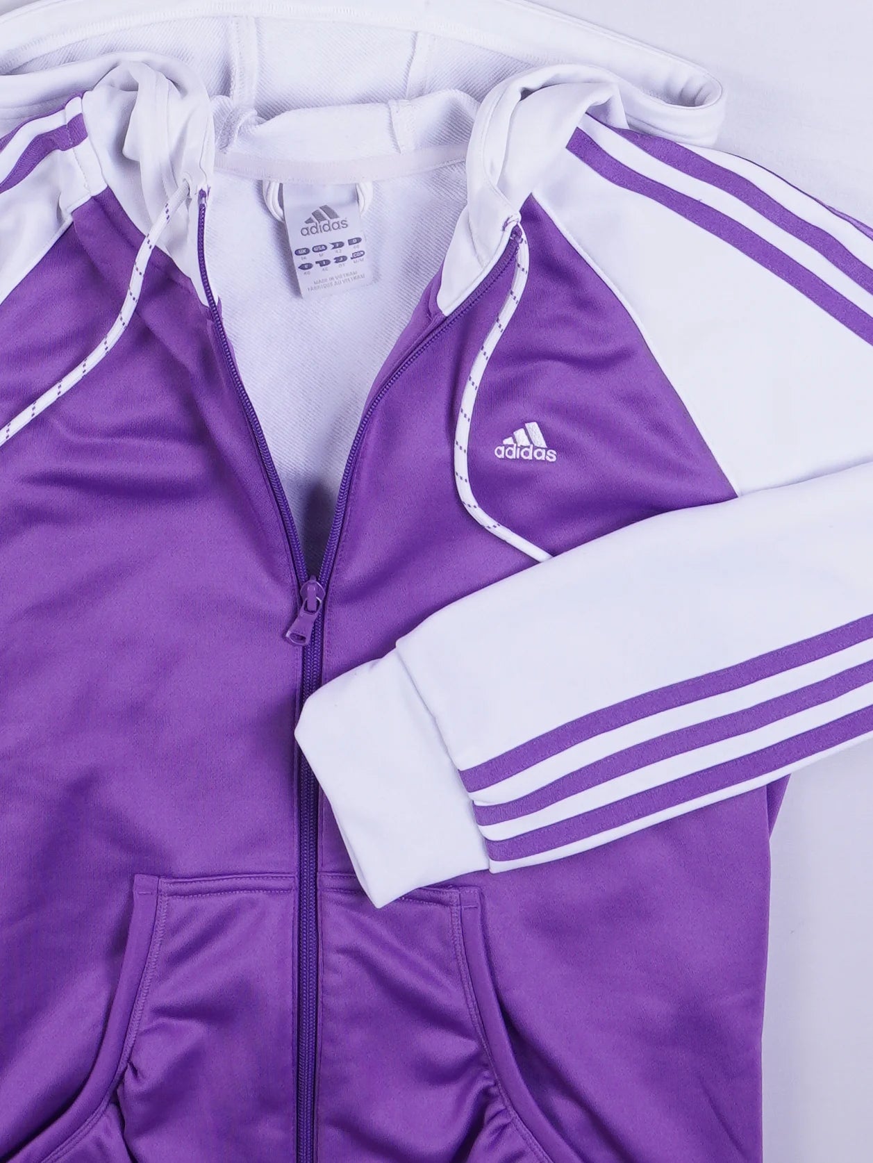 Adidas Hoodie Mit Reißverschluss (XS)