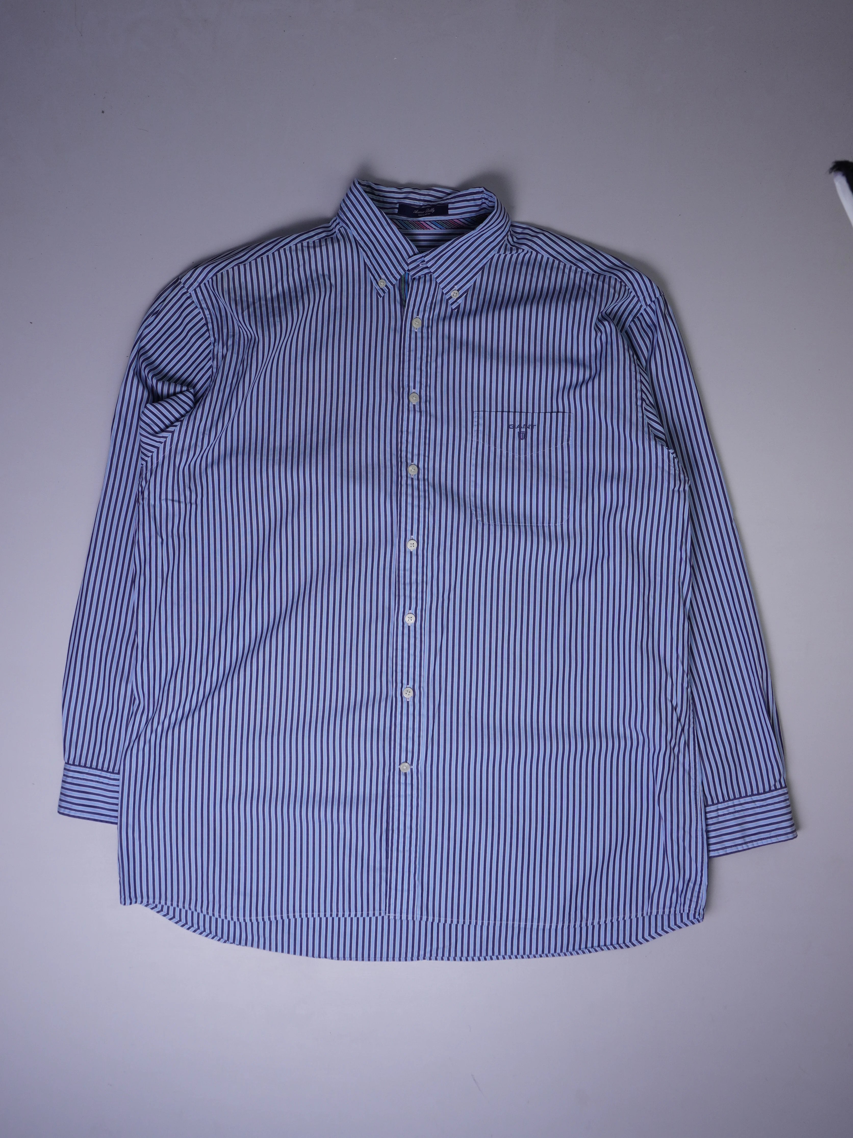 Vintage Gestreift Hemd (XXL)