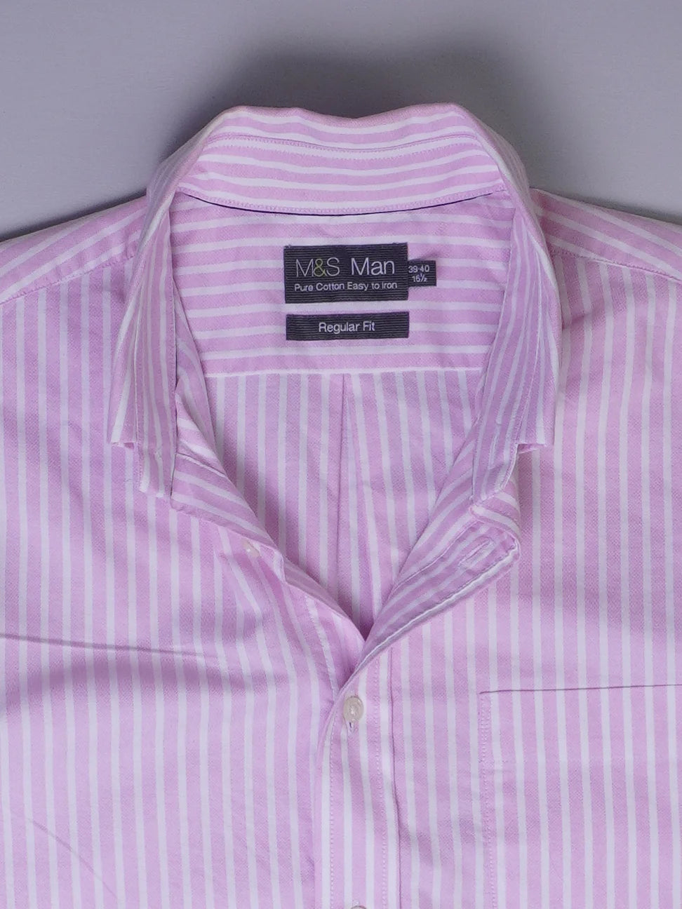Vintage Gestreift Hemd (M)