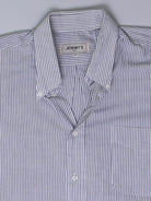 Vintage Gestreiftes Kurzarmhemd (XL)