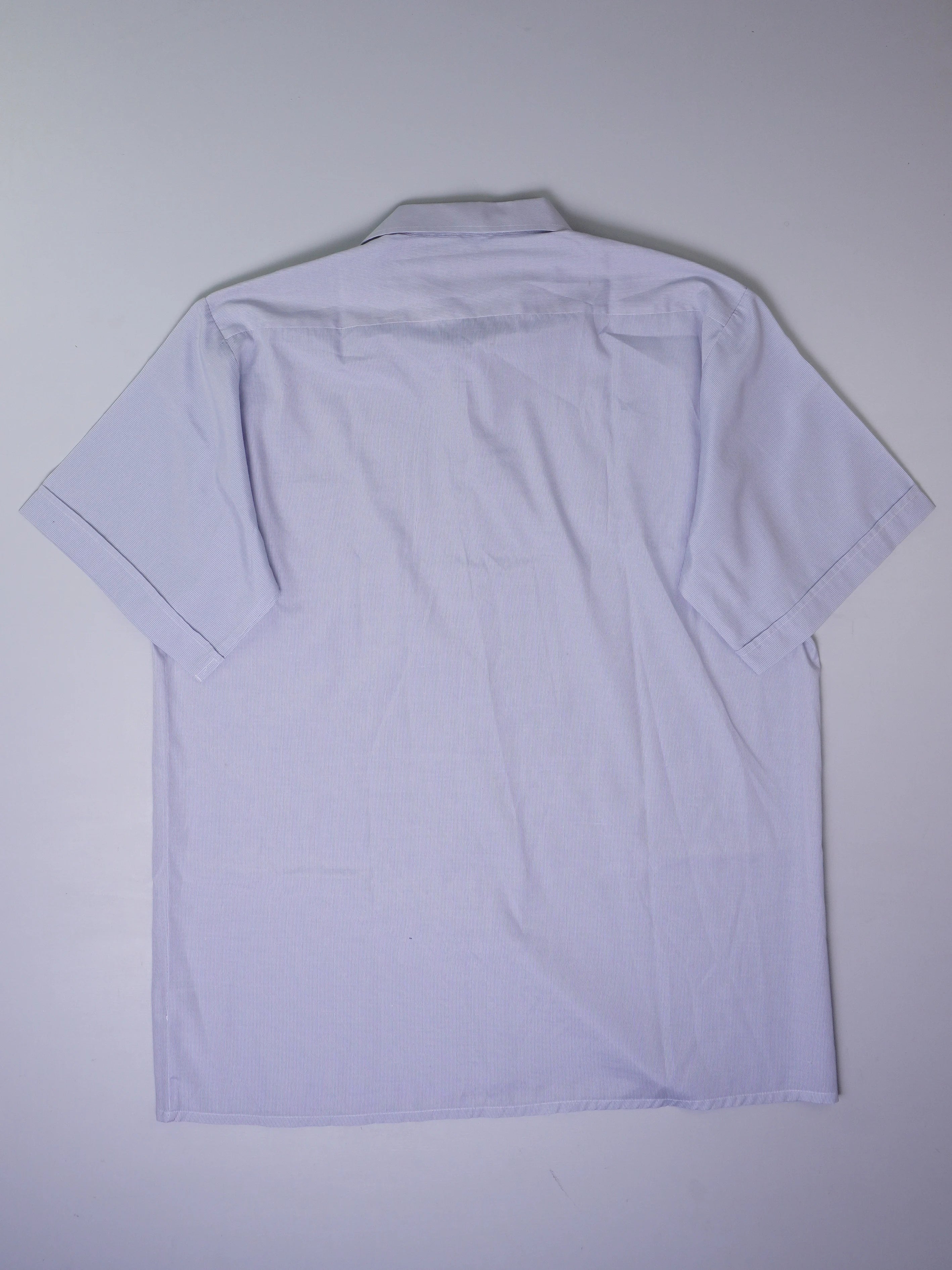 Vintage Gestreiftes Kurzarmhemd (L)