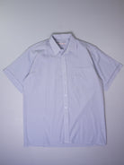 Vintage Gestreiftes Kurzarmhemd (L)