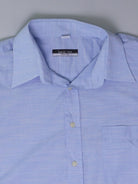 Vintage Gestreiftes Kurzarmhemd (XL)