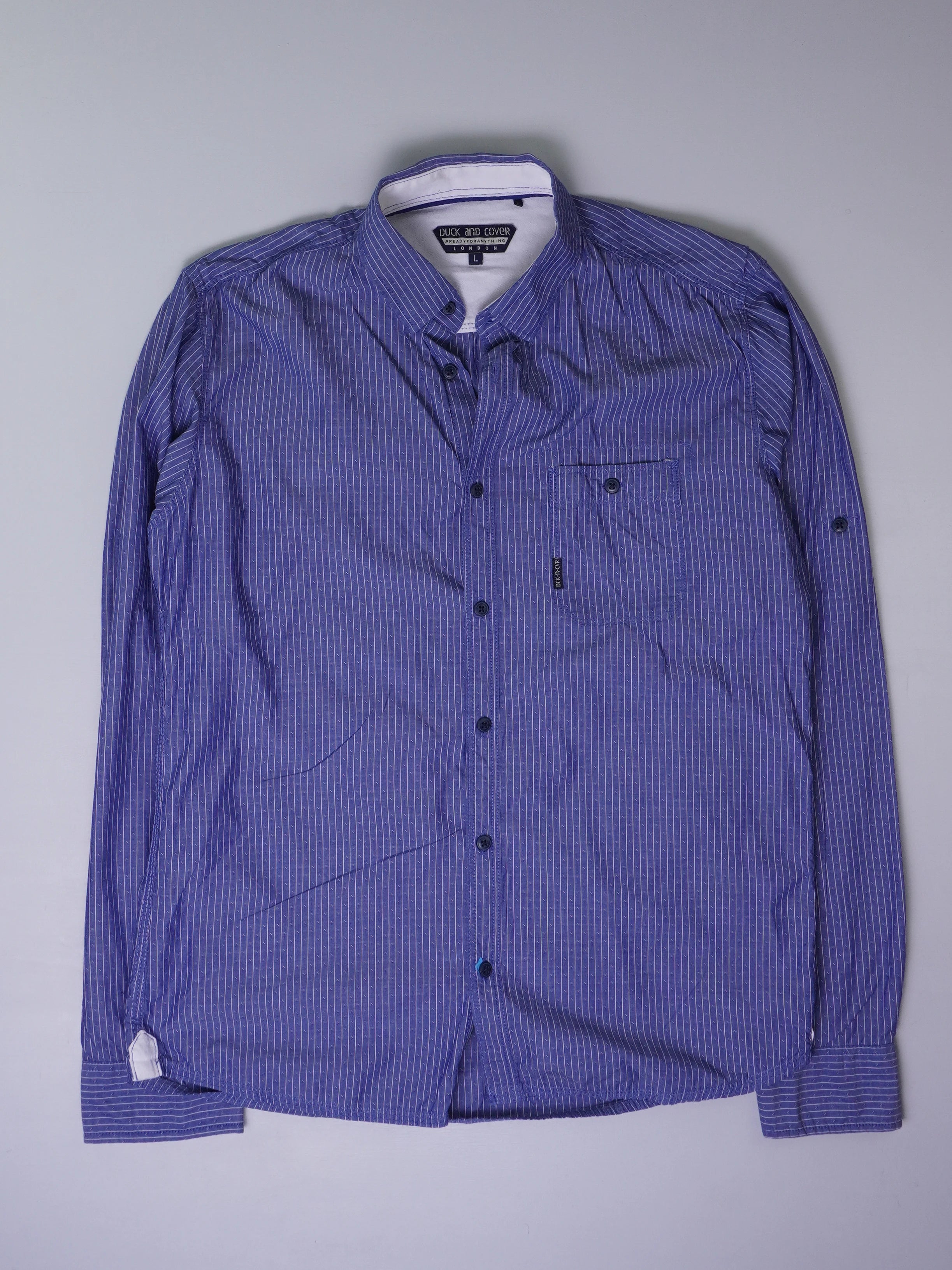 Vintage Gestreiftes Hemd (M)