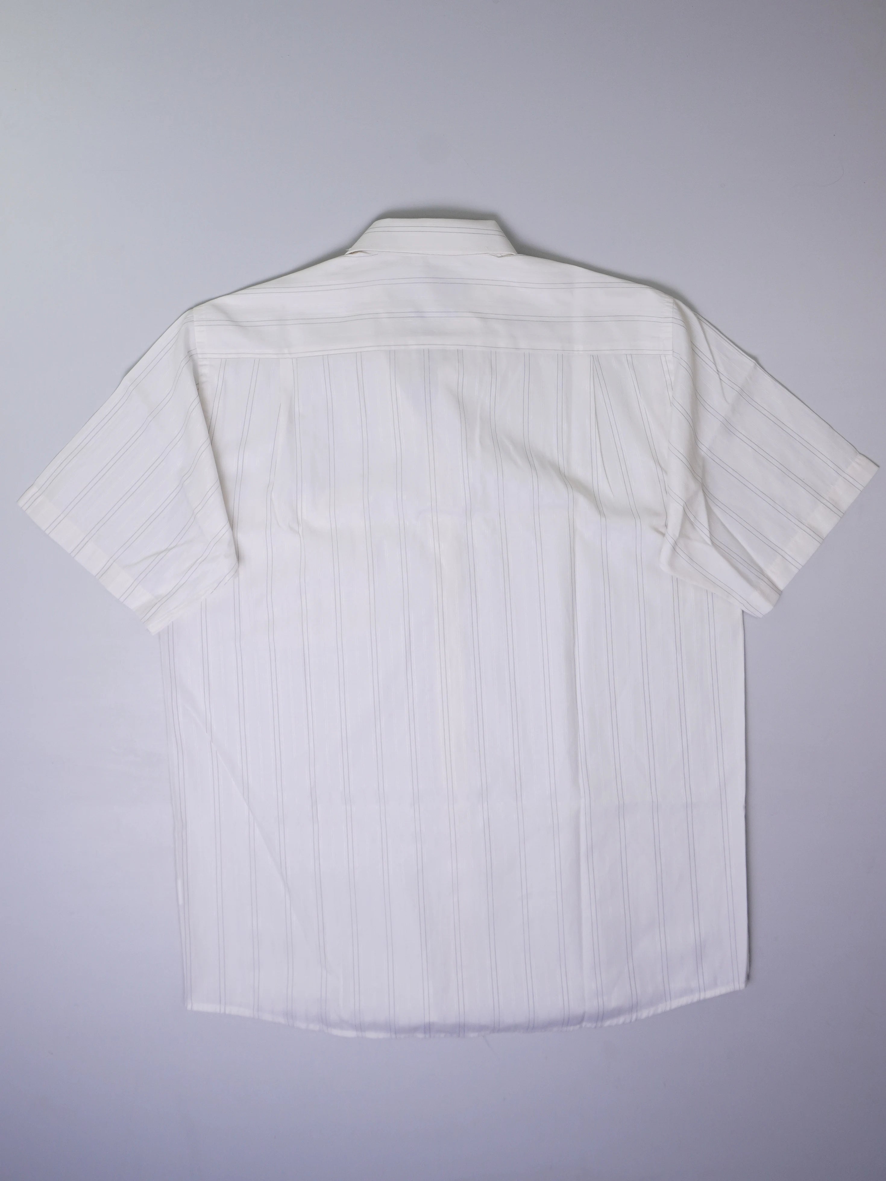 Vintage Gestreiftes Kurzarmhemd (L)