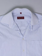 Vintage Gestreiftes Kurzarmhemd (L)