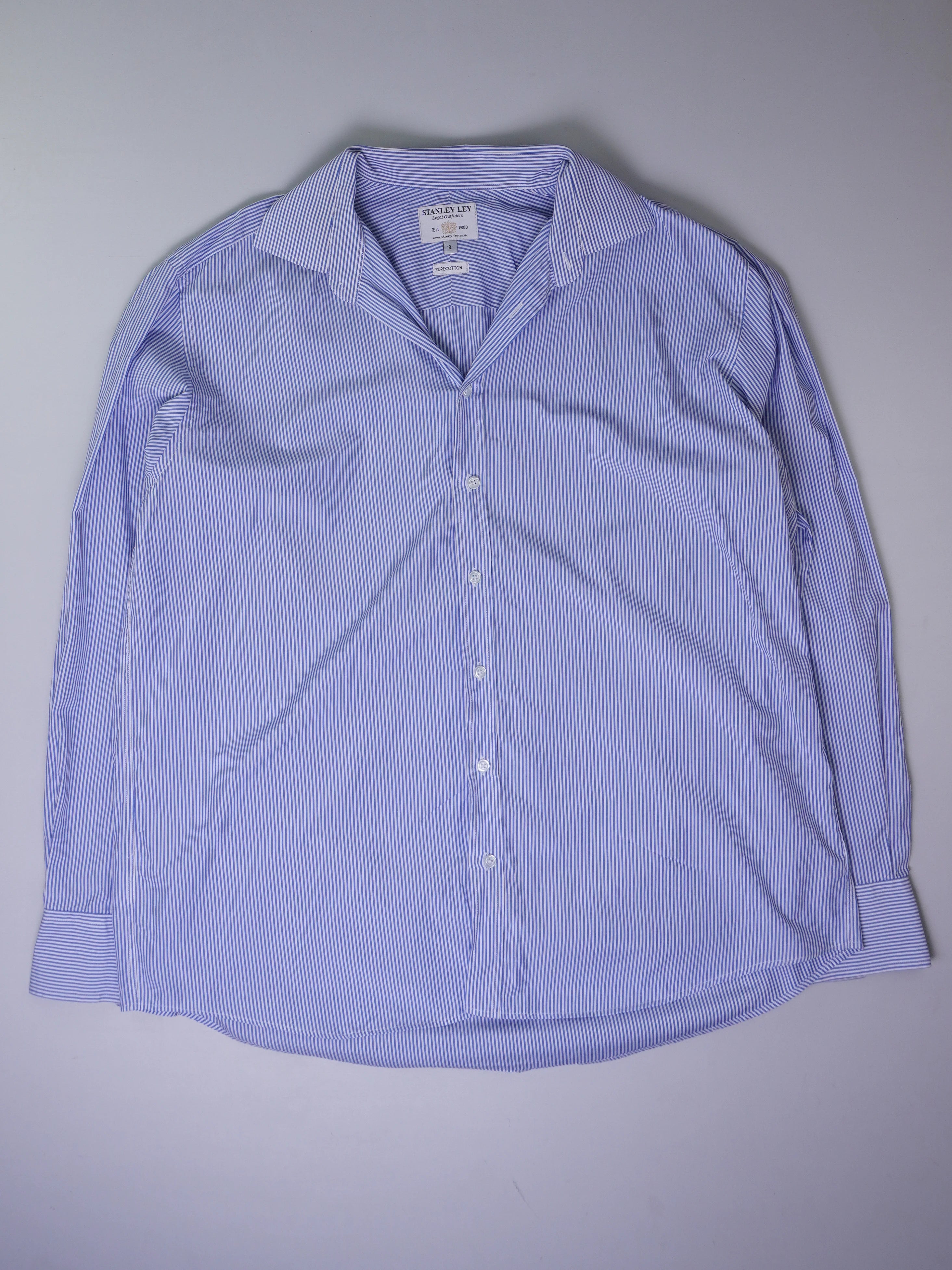 Eterna Gestreiftes Hemd (L)