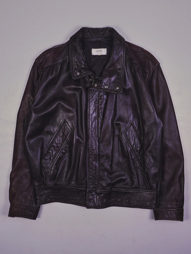 Vintage Lederjacke (M)