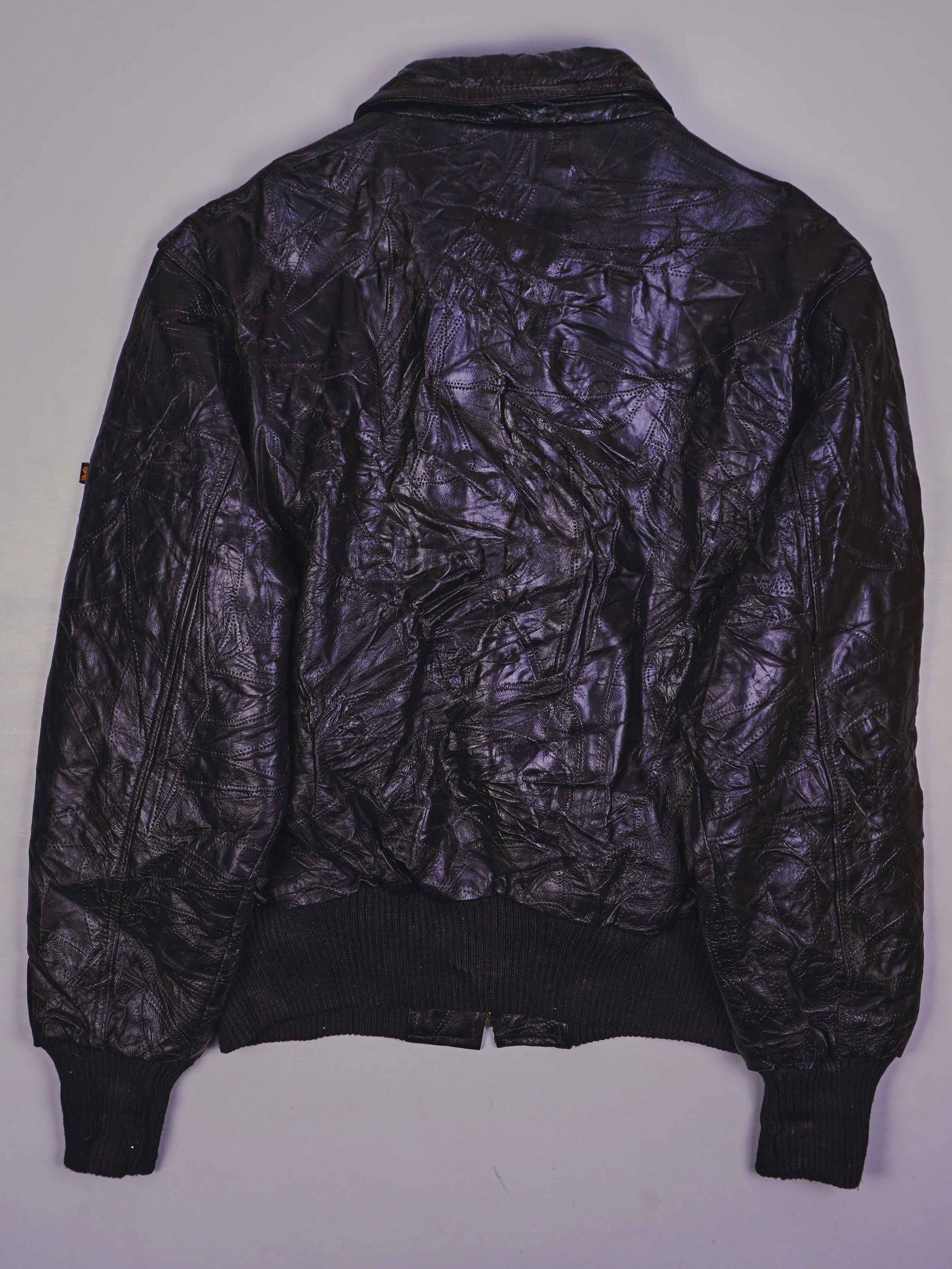 Vintage Lederjacke (L)