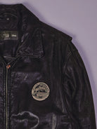 Vintage Lufthansa Lederjacke (L)