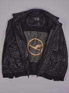 Vintage Lufthansa Lederjacke (L)