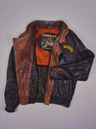 Vintage Rocker Lederjacke (L)