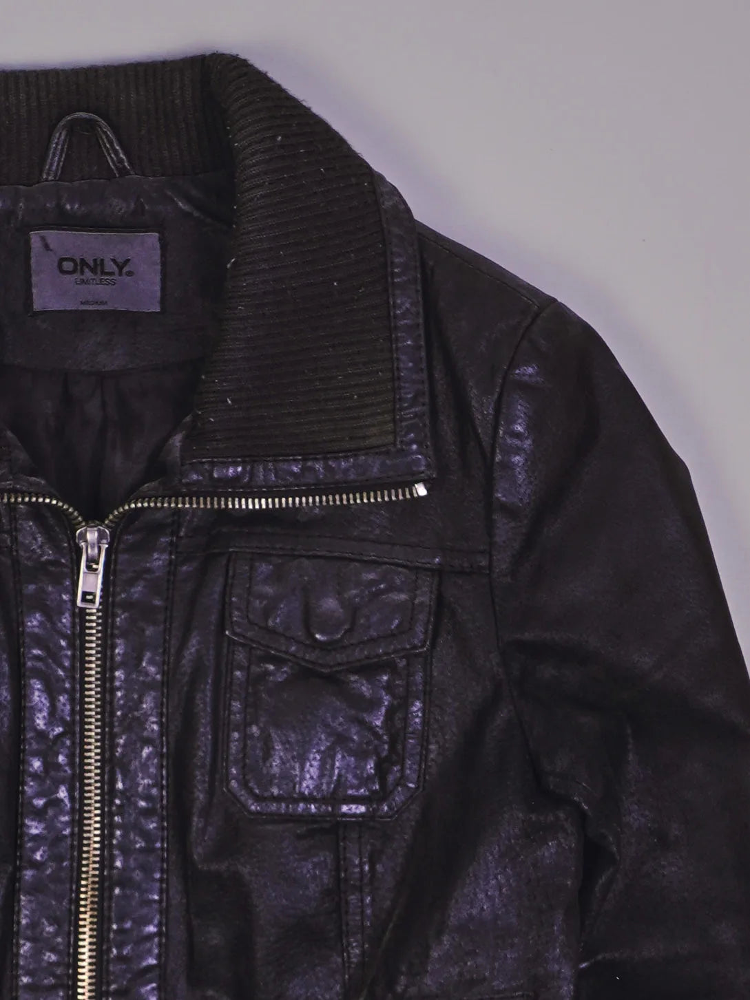 Vintage Lederjacke (S)