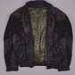 Vintage Biker Lederjacke (L)