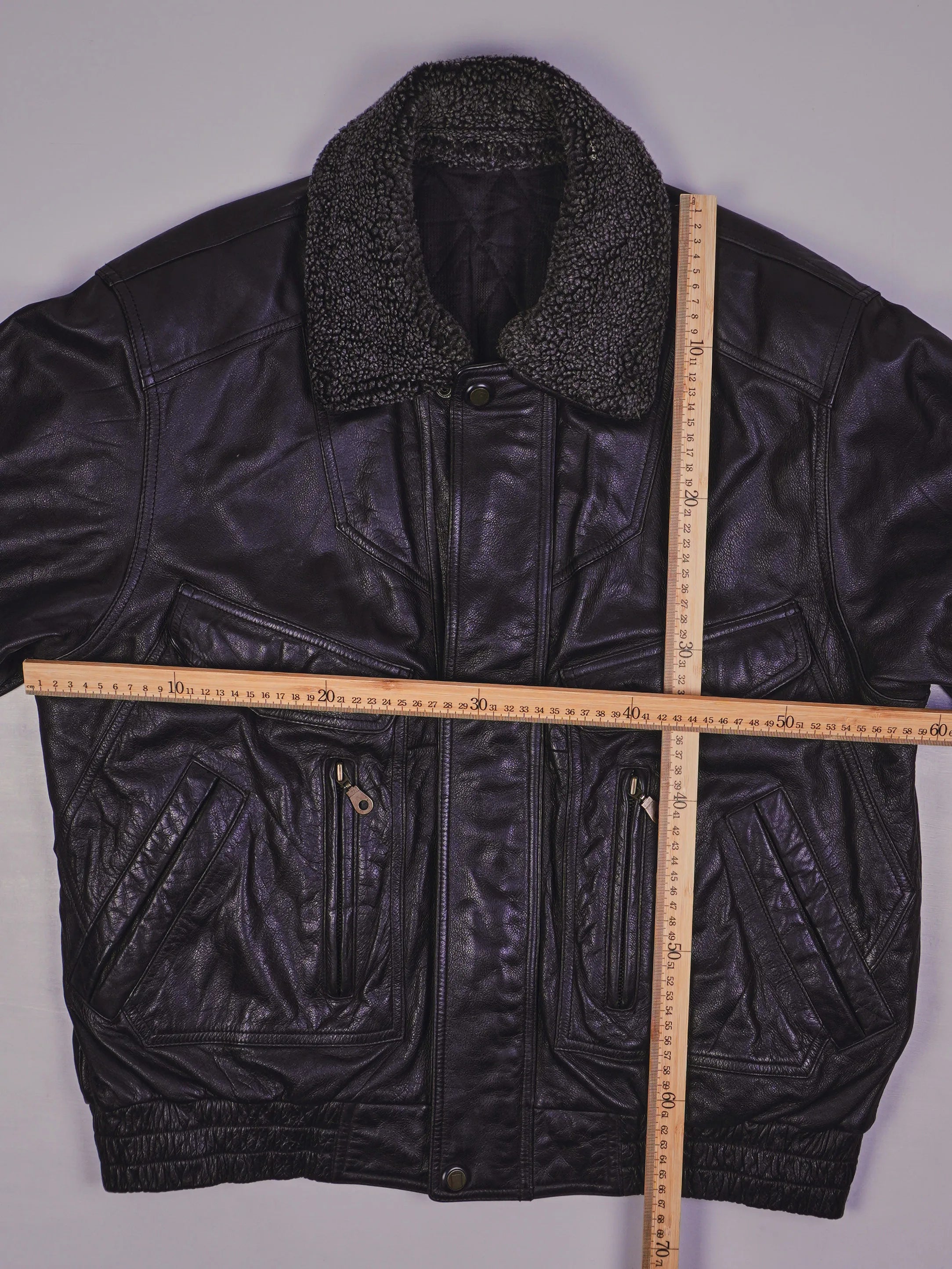 Vintage Lederjacke (L)